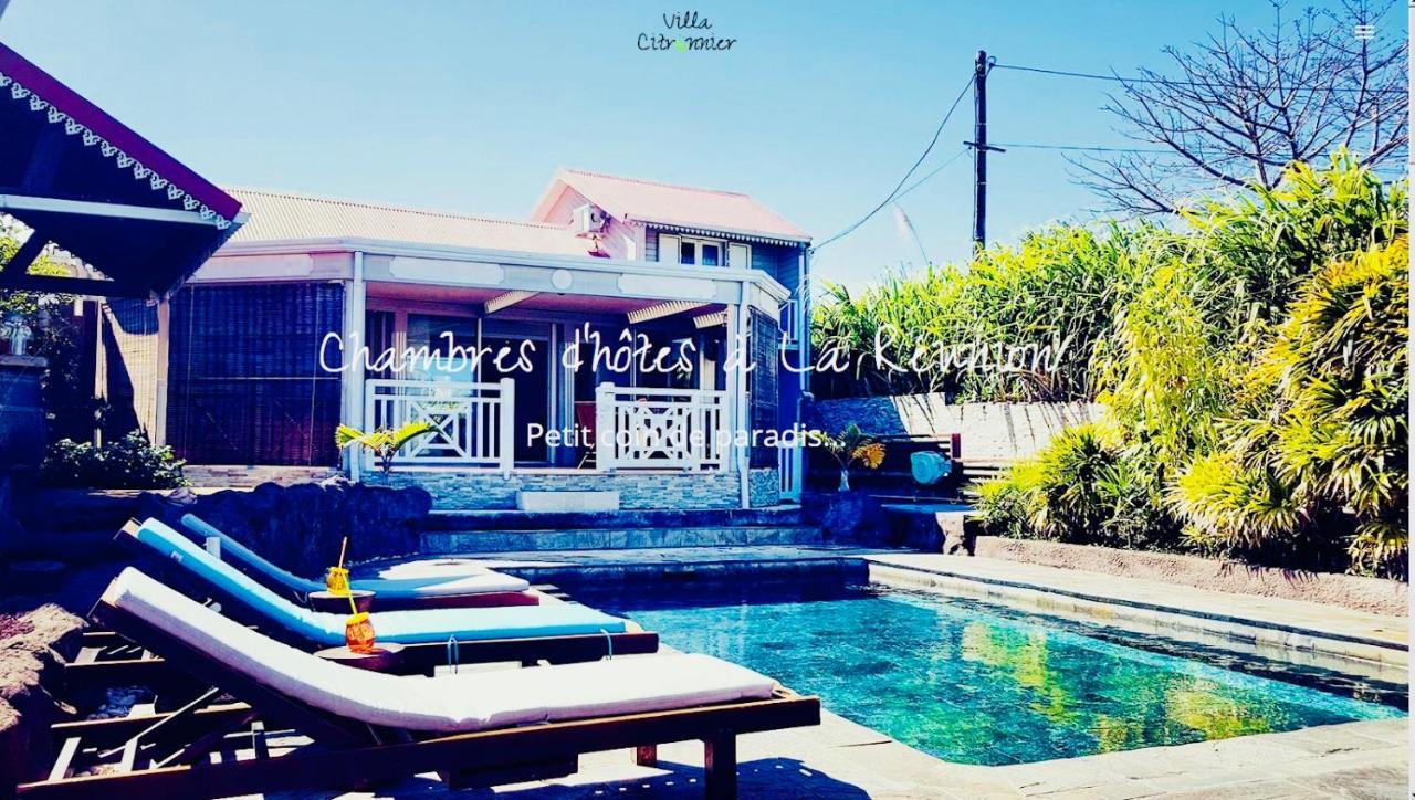 La Villa Citronnier Petite Île Exterior foto